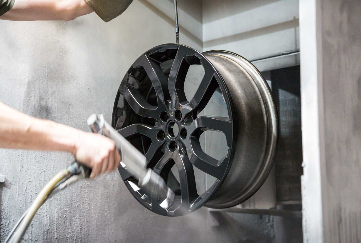 Shine With Wheel Powder Coat in nj